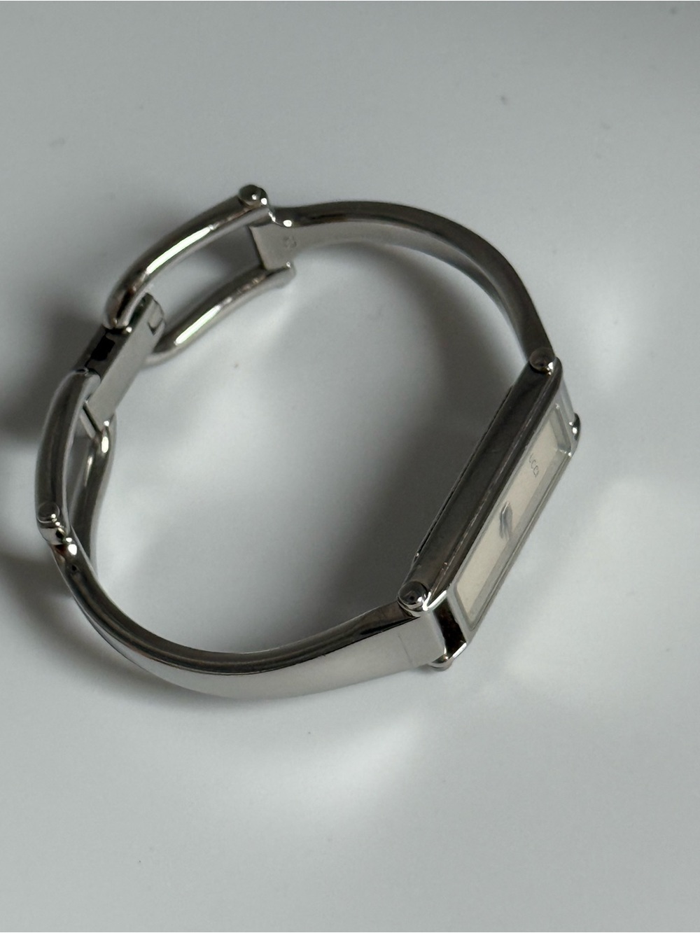 Gucci 1500L Vintage Stainless Steel Bangle Watch - Silver - Picture 6 of 6